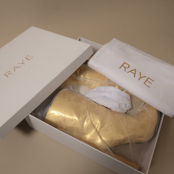Raye x Revolve Riley Bootie - Gold Metallic - Picture 10 of 12